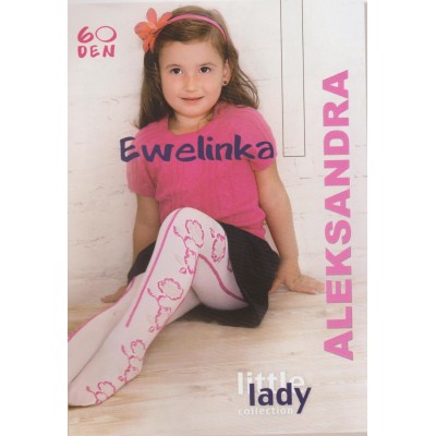 Дитячі колготки з візерунком 60 ден Ewelinka TM Aleksandra