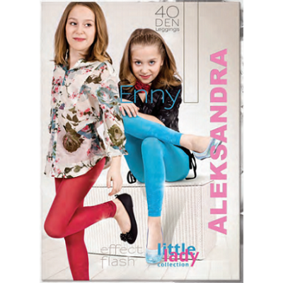 Легінси дитячі кольорові  Enny 40 den Aleksandra