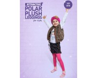 Дитячі зелені флісові легінси теплі з мікроплюшу POLAR PLUSH