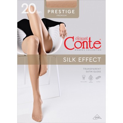 Колготи жіночі поліамідні класичні Prestige 20 Euro Conte