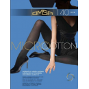 Жіночі колготки з бавовни та мікрофібри теплі двошарові Omsa Micro&Cotton 140 Den