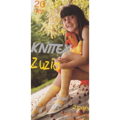 Дитячі гольфи з жакардовими візерунками для дівчаток Zuzia Knittex