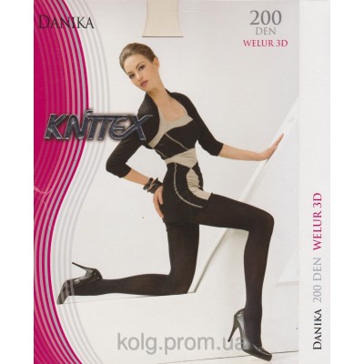 Колготки жіночі 200 DEN непрозорі DANIKA Knittex розмір 2