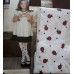 Дитячі білі колготки з сонечком Ladybird Knittex