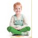 Колготки дитячі білі з візерунком Smiley Knittex