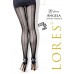 Колготки жіночі зі швом у горошок Lores "Angela"