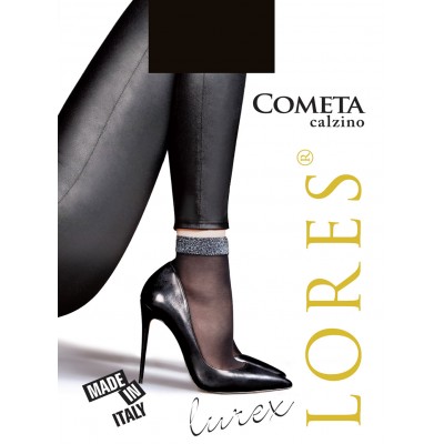 Шкарпетки жіночі 20 den з срібним кантом Lores "Cometa"