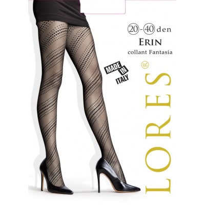 Колготки жіночі з малюнком Lores "Erin" 20-40 den розмір 1/2