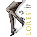 Колготки жіночі з візерунком у горошок Lores Fashion 20