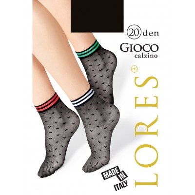 Шкарпетки жіночі з малюнком Lores Gioco