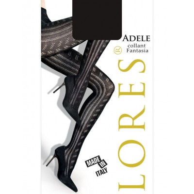 Колготки жіночі зимові фантазійні акрилові Lores "Adele"
