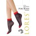 Шкарпетки жіночі червона крапочка Lores "Pois Rossi" 20 den