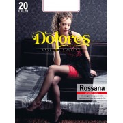 Панчохи жіночі широка червона коронка Dolores "Rossana" розмір 1/2