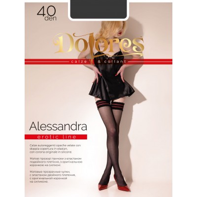 Панчохи жіночі матові прозорі Dolores "Alessandra" 40 den 