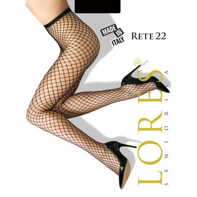Колготки жіночі середня сітка Lores Rete 22