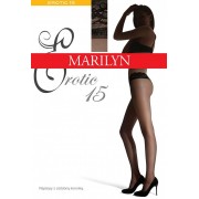 Колготки жіночі з мереживним поясом Marilyn Erotic Vita Bassa 15 den